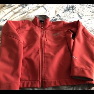 North Face soft shell coat